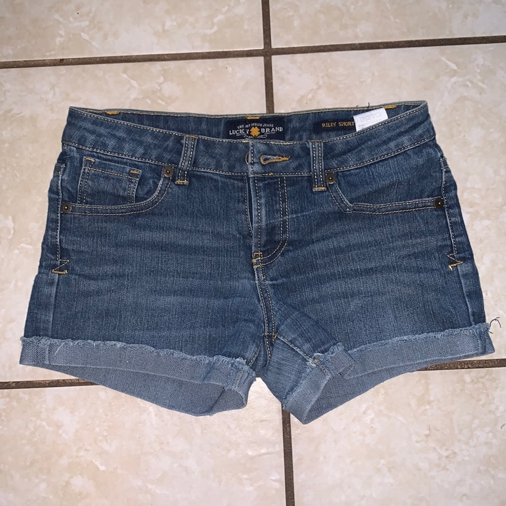 Lucky Brand Riley Short Jean Shorts